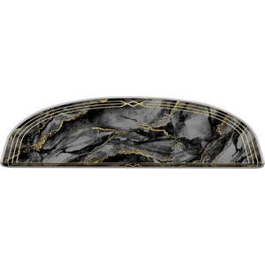 Tmavě šedé nášlapy na schody v sadě 16 ks 20x65 cm Marble Dream – Vitaus obraz