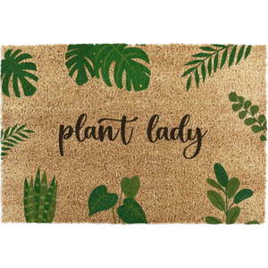 Rohožka z kokosového vlákna 60x90 cm Plant Lady – Artsy Doormats obraz