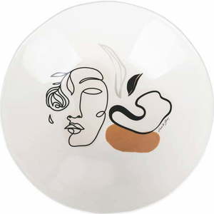 Keramická mísa na salát VDE Tivoli 1996 Face to Grey, ø 31, 5 cm obraz