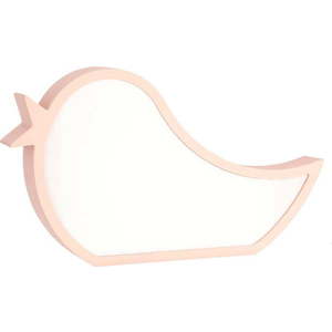 Růžová dětská lampička Bird – Candellux Lighting obraz