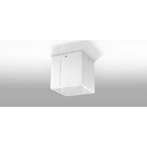 Bílé stropní svítidlo s kovovým stínidlem 10x10 cm Pax – Nice Lamps obraz