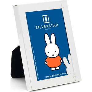 Kovový stojací rámeček ve stříbrné barvě 8x10 cm Miffy – Zilverstad obraz