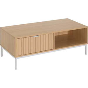 Konferenční stolek v dekoru dubu v přírodní barvě 50x110 cm Mid-Lines – Casa Selección obraz