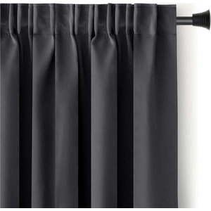 Tmavě šedý zatemňovací termo závěs 140x245 cm Pleat – Restilo obraz