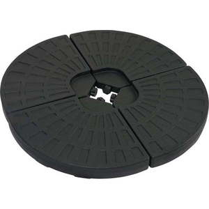 Černý podstavec na slunečník Bonami Essentials, ø 100 cm obraz