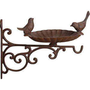 Litinový držák s krmítkem Esschert Design, délka 28, 1 cm obraz