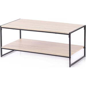 Konferenční stolek s deskou v dubovém dekoru v přírodní barvě 53x105 cm Coxe – Homede obraz