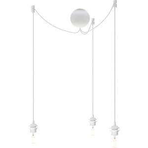 Bílý trojitý závěsný kabel ke svítidlům UMAGE Cannonball obraz
