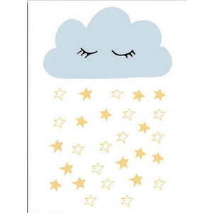 Dětský obrázek 30x40 cm Cloud – Wallity obraz