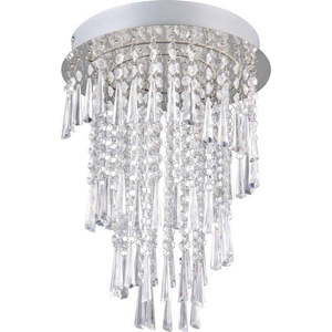 LED stropní svítidlo ve stříbrné barvě ø 30 cm Pomp – Trio obraz