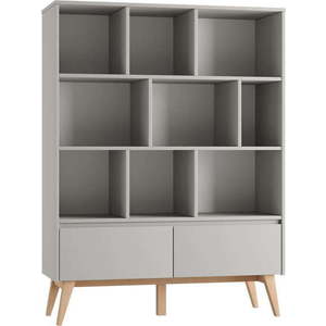 Šedá dětská knihovna 120x42, 5 cm Swing – Pinio obraz