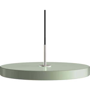 Světle zelené LED závěsné svítidlo s kovovým stínidlem ø 43 cm Asteria Medium – UMAGE obraz