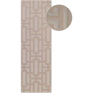 Béžový běhoun 80x240 cm Perles Onyx – Elle Decoration obraz