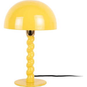 Žlutá stolní lampa s kovovým stínidlem (výška 39 cm) Prisa – Leitmotiv obraz