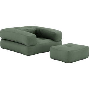 Variabilní křeslo Karup Design Cube Olive Green obraz