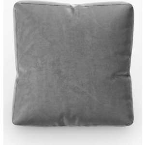 Šedý sametový polštář k modulární pohovce Rome Velvet - Cosmopolitan Design obraz