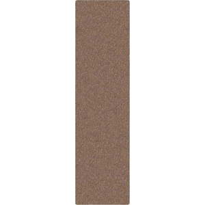 Hnědý běhoun z recyklovaných vláken 60x230 cm Velvet – Flair Rugs obraz
