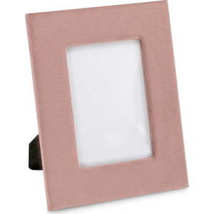 Růžový plastový stojací rámeček 21x26 cm Velvo – Restilo obraz