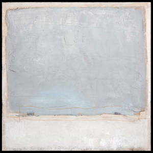 Ručně malovaný obraz 100x100 cm Blue Inside – Malerifabrikken obraz