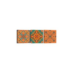 Sada 3 obrazů Tablo Center Mandala Secret obraz