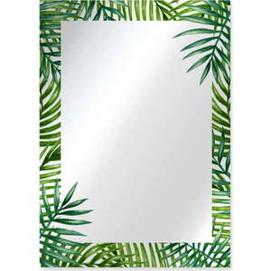 Nástěnné zrcadlo Surdic Espejo Decorado Monstera, 50 x 70 cm obraz