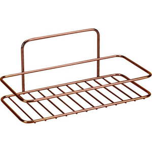 Koupelnová polička Metaltex Copper obraz