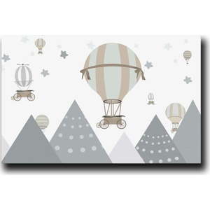 Dětský obrázek 45x70 cm Balloon – Wallity obraz