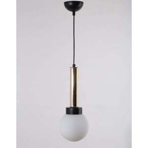 Závěsné svítidlo se skleněným stínidlem ø 15 cm Cota – Squid Lighting obraz
