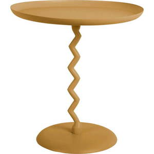 Kovový kulatý odkládací stolek ø 40 cm Zig Zag – Leitmotiv obraz