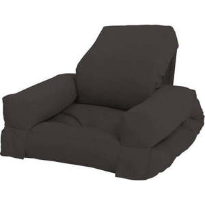 Černošedé relaxační dětské křesílko Mini Hippo - Karup Design obraz