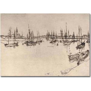 Obraz - reprodukce 100x70 cm James Abbott McNeill Whistler – Wallity obraz