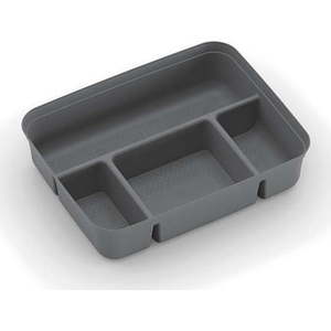 Šedý plastový rozdělovač do úložného boxu 31, 5x24x7, 5 cm K Latch Box – KIS obraz