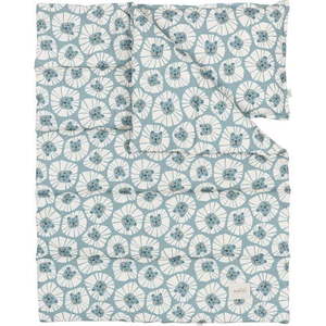 Modrá souprava do postýlky Denim Lions – Malomi Kids obraz