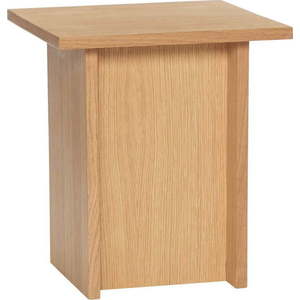 Odkládací stolek v dekoru dubu 35x35 cm Straight – Hübsch obraz