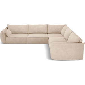 Béžová rohová pohovka (variabilní) Vanda – Mazzini Sofas obraz