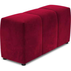Červená sametová područka k modulární pohovce Rome Velvet - Cosmopolitan Design obraz