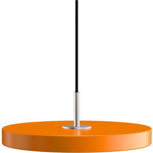Oranžové LED závěsné svítidlo s kovovým stínidlem ø 31 cm Asteria Mini – UMAGE obraz