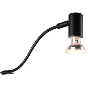 Matně černé nástěnné svítidlo (délka 34 cm) Giada – Trio obraz