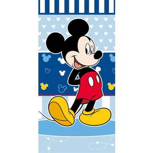 Modrá froté dětská osuška 70x140 cm Mickey – Jerry Fabrics obraz
