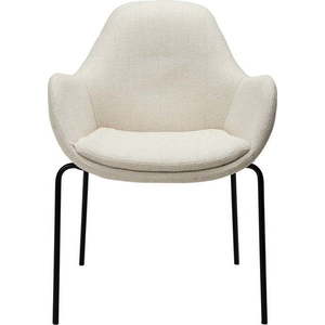 Krémové křeslo z textilie bouclé Zimmer – DAN-FORM Denmark obraz