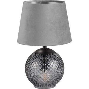 Šedá stolní lampa (výška 29 cm) Jonna – Trio obraz