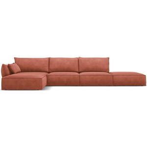 Červená rohová pohovka (levý roh) Vanda – Mazzini Sofas obraz