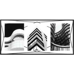 Černý kovový rámeček stojací/na zeď 48x23 cm Prisma – Umbra obraz