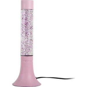 Růžová stolní lampa se skleněným stínidlem (výška 37, 5 cm) Astro Glittler – Leitmotiv obraz