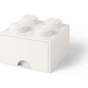 Bílý úložný box čtverec LEGO® obraz