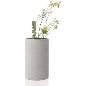 Světle šedá váza Blomus Bouquet, výška 20 cm obraz