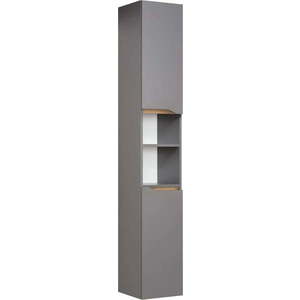 Šedá vysoká koupelnová skříňka 30x186 cm Set 357 - Pelipal obraz