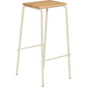 Barové židle v béžové a přírodní barvě v sadě 2 ks (výška sedáku 76 cm) Stilt – Hübsch obraz