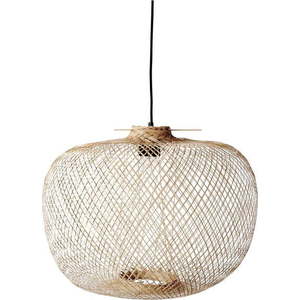 Závěsné svítidlo v přírodní barvě s bambusovým stínidlem ø 42 cm Rodi – Bloomingville obraz