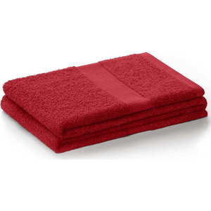 Červená osuška DecoKing Bamby Red, 70 x 140 cm obraz